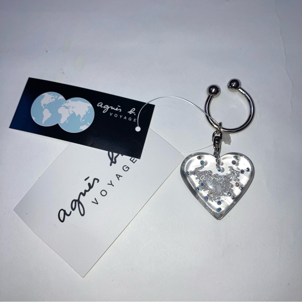 Agnes b keychain